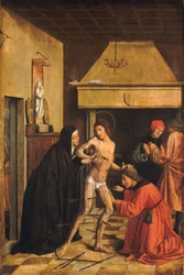 Saint Sebastian Cured by Irene